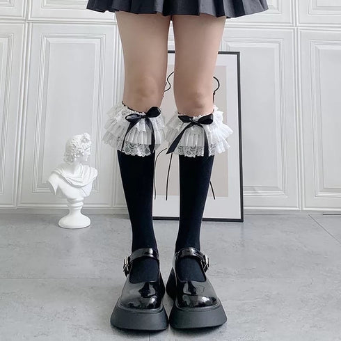 Lolita Oxford Clogs Retro Creepers PU Mary Jane Platform Shoe